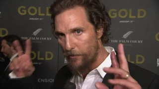 McConaughey goes bald for 'Gold'