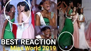 MISS NIGERIA´S REACTION TO MISS WORLD 2019 | CROWNING MOMENT | TONI-ANN SINGH