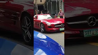 Mclaren 720s and red mercedes in bgc