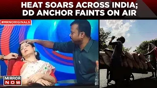 India Heatwave 2024 | Doordarshan Bangla News Anchor Faints During Live Show; What Happened Next?