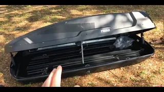 How to install Thule Cargo Carrier/Topper  - FAST & EASY!