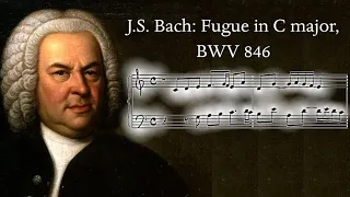 ANALYSIS: J.S. Bach, Fugue in C major, BWV 846 || Imitative Counterpoint 6