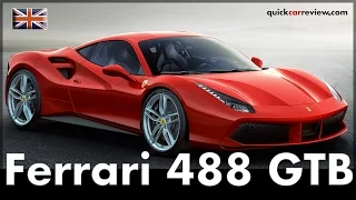 Ferrari 488 GTB 2016 Drive Report & Review | Cars | Test Drive | English