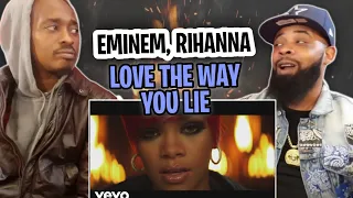 TRE-TV REACTS TO - Eminem - Love The Way You Lie ft. Rihanna