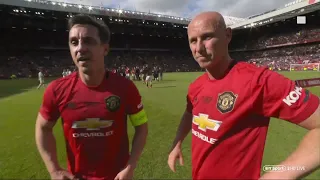 "Being in the dressing room was special" Gary Neville & Nicky Butt speak after the Treble reunion