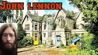 John Lennon From the Beatles Stayed in this abandoned mansion....