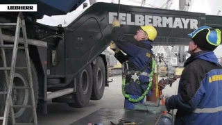 Liebherr - Verlängerung der Standzeit von Hubseilen durch Seil-Nachsetzen