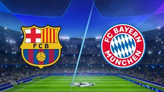 Efootball 2022 PS5 v1.0.0 FC Bayern Munchen vs FC Barcelona Gameplay