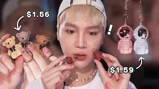 Trying a bunch of cute, CHEAP makeup from aliexpress 😦