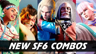 Street Fighter 6 Combo Showcase - NEW FOOTAGE