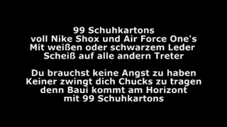 Bausa - 99 Schuhkartons (cut Version + Lyrics)