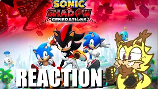 Sonic X Shadow Generations (SGF) - REACTION