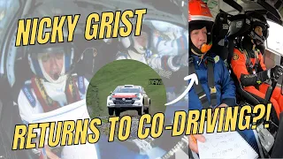 Nicky Grist Returns to Co-Driving after 20 years?! | BRC Pre-Event Test at Sweet Lamb Rally | VLOG