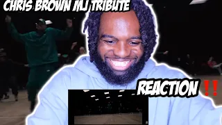 Chris Brown's canceled AMA performance 2022 (MJ Tribute) | REACTION