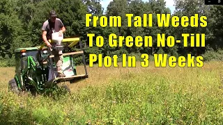 Planting No-Till Food Plots Step By Step