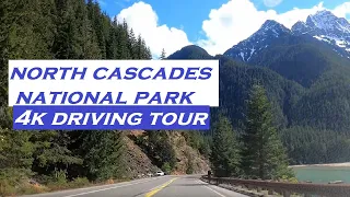 North Cascades National Park | 4k Driving Tour to Diablo Lake | Washington State