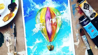 BALLOON | I can't help but draw❤️‍