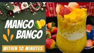 Mango Sago Desert  l How to Make Mango Bango within 10 minutes | Mango Sago recipe | Easy |Simple