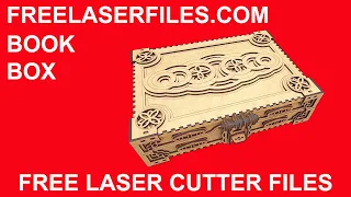 Laser Cut Book Box Instructions and Free Cut Files