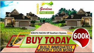 Plots for sale in Kikuyu NACHU / Off Southern Bypass / Kshs 600,000 /Plots for sale in Nairobi