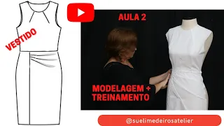 MODELAGEM COSTURA TUTORIAL  VESTIDO  HAUTECOUTURE - DRESS - @CHANEL #noiva #houtecouture #diy