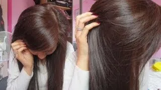 How To Dye Black Hair to Brown (without bleaching) - very light ash blonde | Emily