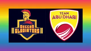 Team Abu Dhabi vs Deccan Gladiators ~ Abu Dhabi T10 League 2021 Live ~ Fantasy Cricket Playing XI