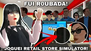 ASS4LTARAM MEU MERCADINHO! 😱 - Joguei Retail Store Simulator