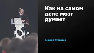 Как на самом деле мозг думает | Андрей Курпатов | Prosmotr