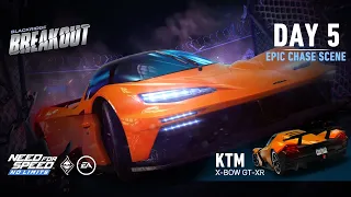 Need For Speed: No Limits | 2024 KTM X-Bow GT-XR (Breakout - Day 5 | Epic Chase Scene)