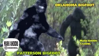 Patterson Bigfoot vs Oklahoma Bigfoot