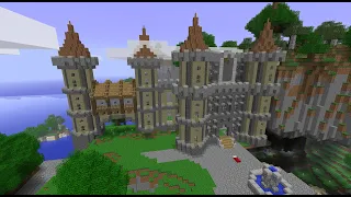 Minecraft Beta Episode 8: Starting the Castle! (Beta 1.7.3 Let's Play)