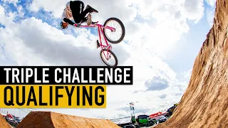 BMX TRIPLE CHALLENGE - QUALIFYING HIGHLIGHTS - GLENDALE AZ 2024