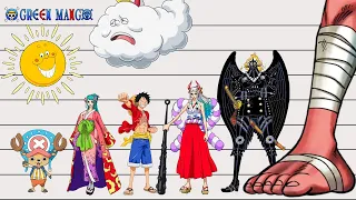 One Piece Size Comparison All Characters (Over 400+) NEW!