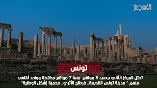 ترتيب الدول العربية من حيث عدد المواقع المسجلة بقائمة التراث العالمي لليونسكو