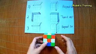 how to solve a 3x3 rubik's cube easy - Rubik's Training