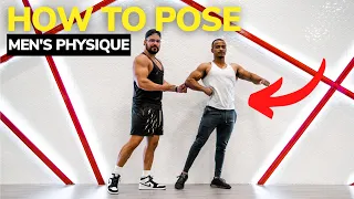 MEN"S PHYSIQUE POSING TUTORIAL FOR BEGINNERS TO INTERMEDIATE COMPETITORS // FRONT AND BACK POSES