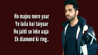 DIL KA TELEPHONE Full Song With Lyrics ▪ Dream Girl ▪ Meet Bros Ft. Nakash A & Jonita G ▪ Ayushmann