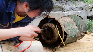 💡Help Fan To Repair Uncreditable Machine That Looks Like A Cannon Bullet!  | Linguoer | Restoration