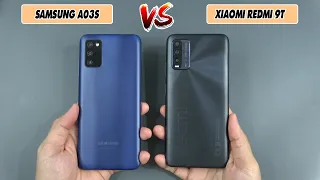 Samsung Galaxy A03s vs Xiaomi Redmi 9T | SpeedTest and Camera comparison