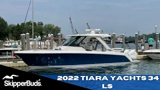 2022 Tiara Yachts 34 LS Yacht Tour SkipperBud's