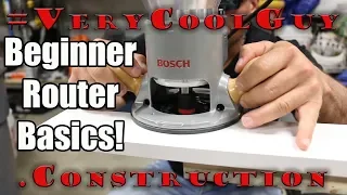 Best Way To Use A Woodworking Router For Beginners!