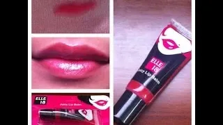 Elle 18 Juicy Lip Balm review (Indian Makeup)