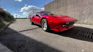 ‘84 Ferrari 308 gts QV - stock to TUBI STYLE exhaust comparison