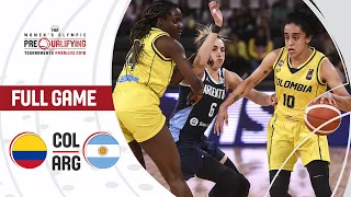 Colombia v Argentina - Full Game - FIBA Women's Olympic Pre-Qualifying Tournaments 2019