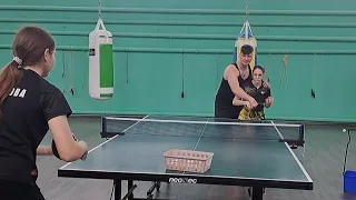 Backhand по прямой.Тренировка.Отработка переводов слева по прямой