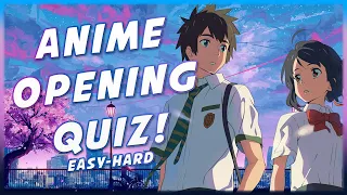 Anime Opening Quiz 2020 - 30 Openings 「EASY - HARD」 「1080p」「60FPS」