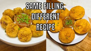 Unbelievable: 2 recipes, 1 filling!