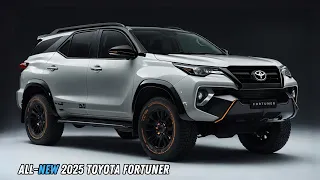 FINALLY REVEAL! Toyota Fortuner 2025 Hybrid - FIRST LOOK