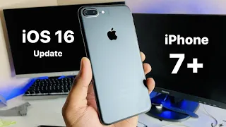 iPhone 7 Plus got new update 🔥😍🔥😍🔥😍 ~| How to install ios 16 in iPhone 7+